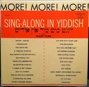 Marv Kurz - More! Sing-Along In Yiddish