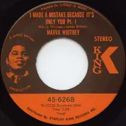 Marva Whitney - I Made A Mistake Because It's Only You