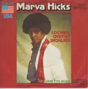 7inch Vinyl Single - Marva Hicks - Looking Over My Shoulder