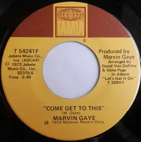 Marvin Gaye - Come Get To This