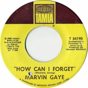 Marvin Gaye - How Can I Forget