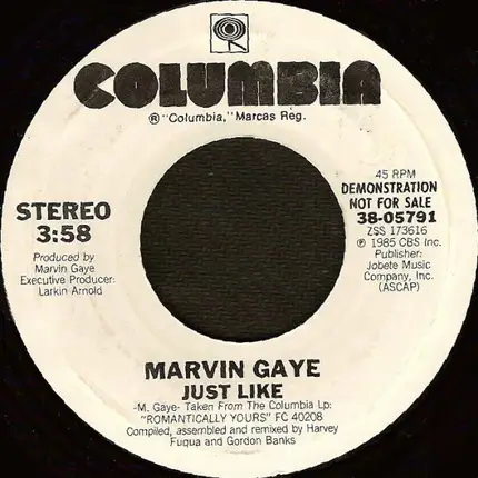 Marvin Gaye - Just Like