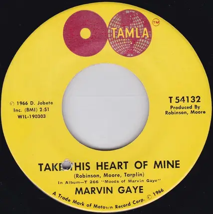 Marvin Gaye - Take This Heart Of Mine