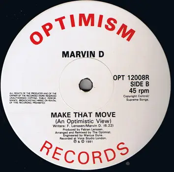 Marvin D - Make That Move