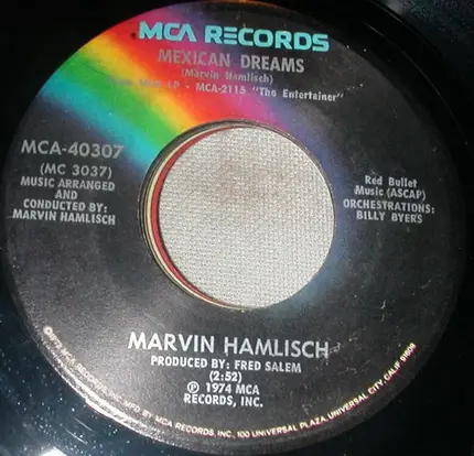 Marvin Hamlisch - Maple Leaf Rag / Mexican Dreams