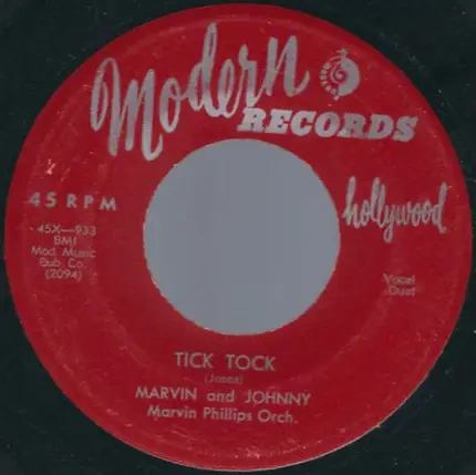 Marvin & Johnny - Tick Tock / Cherry Pie