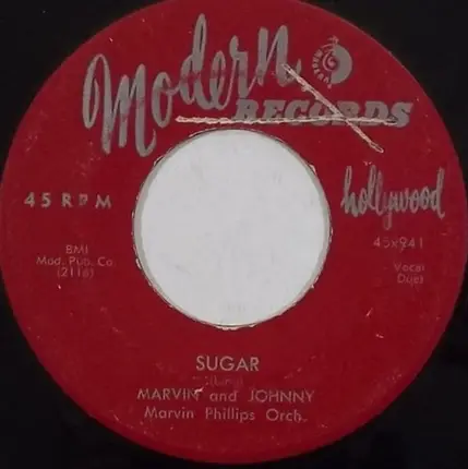 Marvin & Johnny - Sugar / Kiss Me