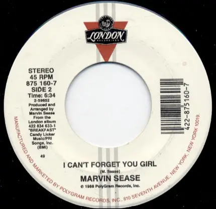 Marvin Sease - It's All Over
