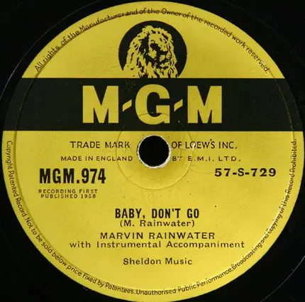 Marvin Rainwater - Whole Lotta Woman