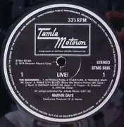 LP - Marvin Gaye - Marvin Gaye Live!