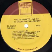 Double LP - Marvin Gaye - Live At The London Palladium