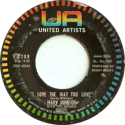 Marv Johnson - I Love The Way You Love