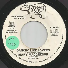 mary macgregor - Dancin' Like Lovers