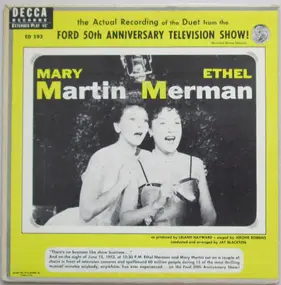 Mary Martin - Actual Recording Of The Duet From The Ford 50th Anniversary Television Show, The