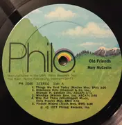 LP - Mary McCaslin - Old Friends - Gatefold