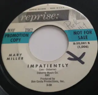 Mary Miller - Don't Hurt Me