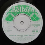 7inch Vinyl Single - Mary O'Hara - Songs Of Erin No. 1 - EP