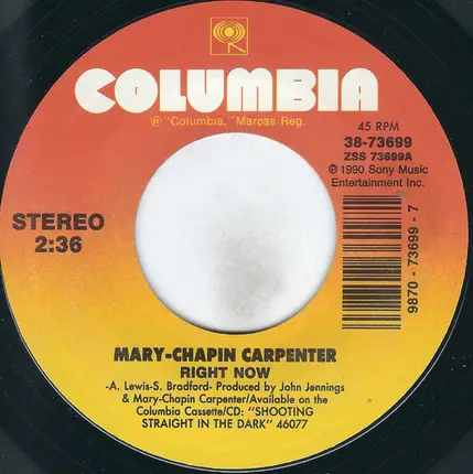 Mary Chapin Carpenter - Right Now