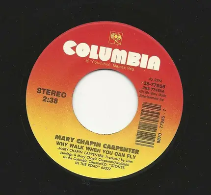 Mary Chapin Carpenter - Why Walk When You Can Fly