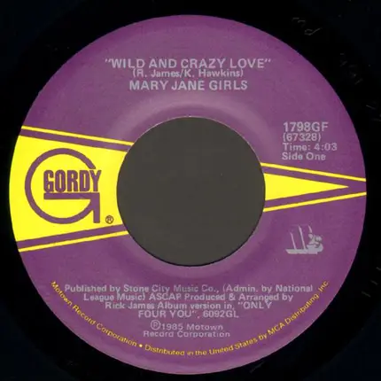 Mary Jane Girls - Wild And Crazy Love