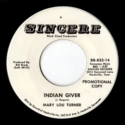 Mary Lou Turner - (If God Can Forgive You) So Can I