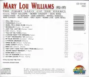 CD - Mary Lou Williams - The First Lady Of The Piano 1952-1971