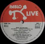LP - Mary Lou Williams - Solo Recital Montreux Jazz Festival 1978
