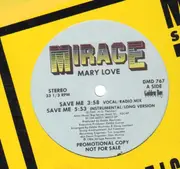 12'' - Mary Love - Save Me - Promo