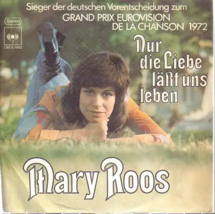 Mary Roos - Nur die Liebe lässt uns leben