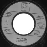 7inch Vinyl Single - Mary Roos - Aufrecht Geh'n