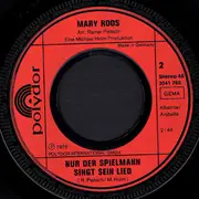 7inch Vinyl Single - Mary Roos - Die Einsamkeit In Meinem Zimmer