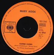 7inch Vinyl Single - Mary Roos - Kleiner Clown