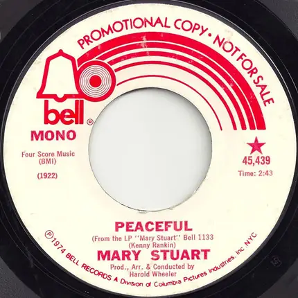 Mary Stuart - Peaceful / Let Me Be The One