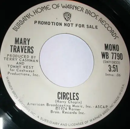 Mary Travers - Circles