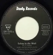 7inch Vinyl Single - Mary und Die Moonlights - Schau In Die Welt / Die Antwort Weiß Ganz Allein Der Wind