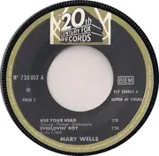 7inch Vinyl Single - Mary Wells - Use Your Head - EP