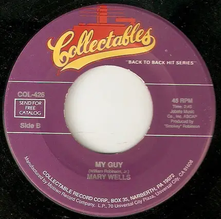 Mary Wells - What's Easy For Two Is So Hard For One