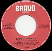7inch Vinyl Single - Marzio Vincenzi - Lady Madonna / Io Suono