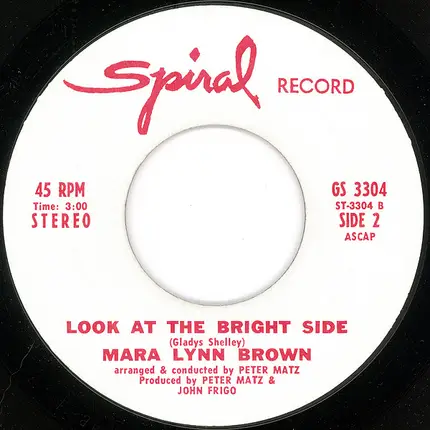 Mara Lynn Brown - Look At The Bright Side
