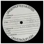 LP - Marais - Blockfloten-Suiten Vol. 2 - Test Pressing