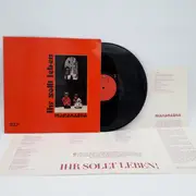 LP - Maranatha - Ihr Sollt Leben - Original German, Incl. poster
