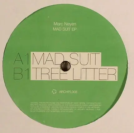 Marc Neyen - Mad Suit Ep