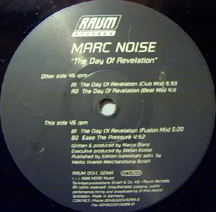 Marc Noise - The Day of Revelation
