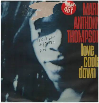Marc Anthony Thompson - Love Cools Down