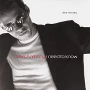 CD Single - Marc Anthony - I Need To Know (The Remixes)