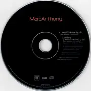 CD Single - Marc Anthony - I Need To Know