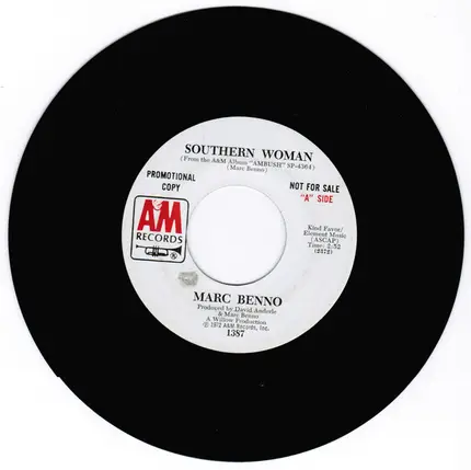 Marc Benno - Southern Woman