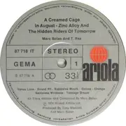 LP - Marc Bolan & T. Rex - A Creamed Cage In August - Zinc Alloy And The Hidden Riders Of Tomorrow - Gatefold