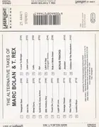 CD - Marc Bolan & T. Rex - The Alternative Takes Of