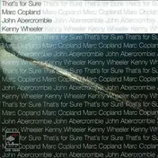 Marc Copland - That's For Sure